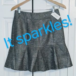 NWT Banana Republic Fluted Shine ✨ Skirt